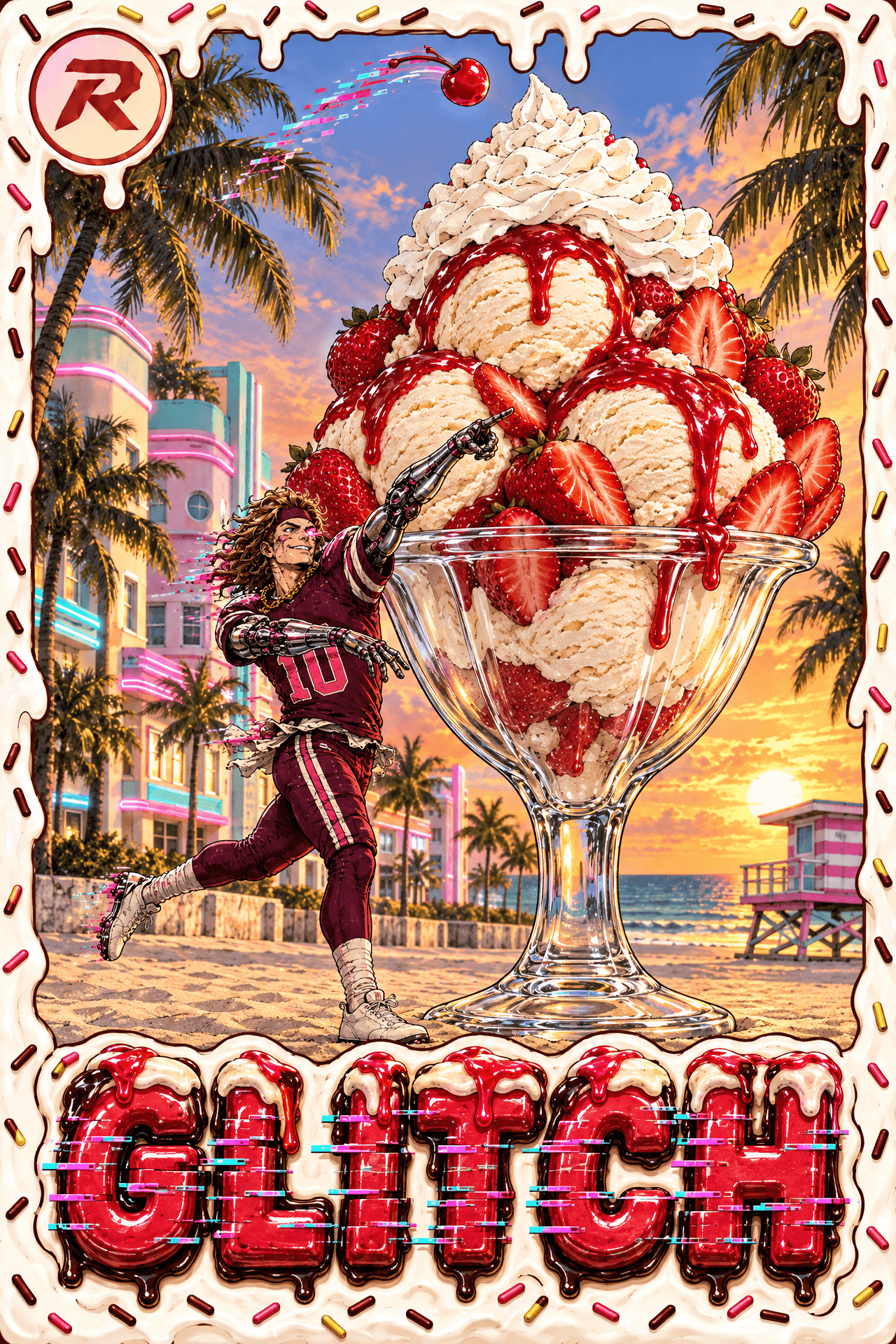 Drake Maye Sundae — Tier 4