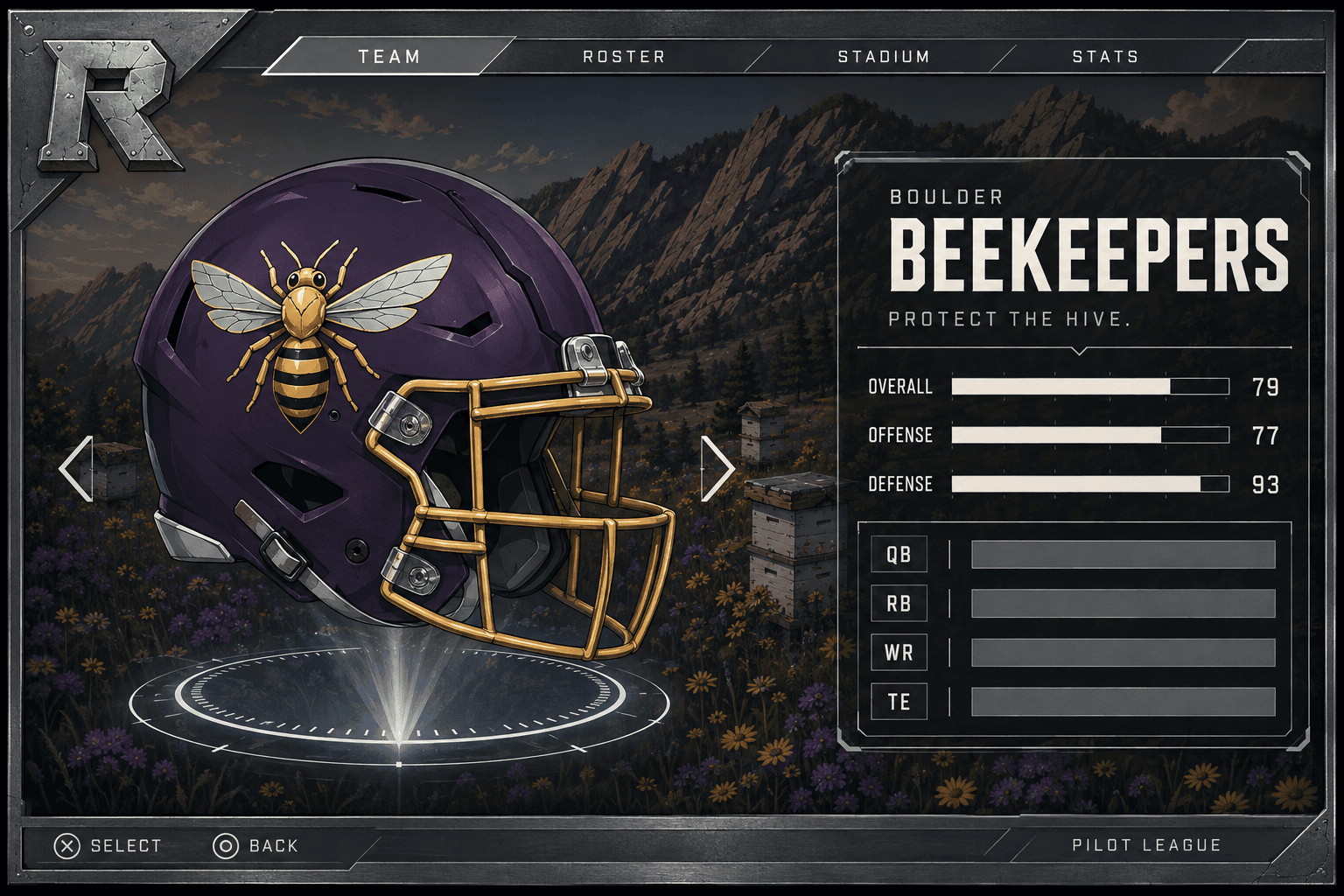 Boulder Beekeepers team card — Tier 1