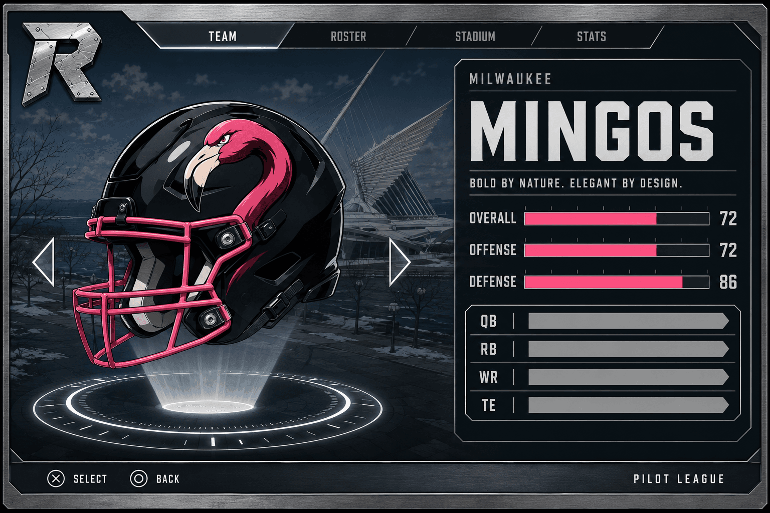 Milwaukee Mingos team card — Tier 1