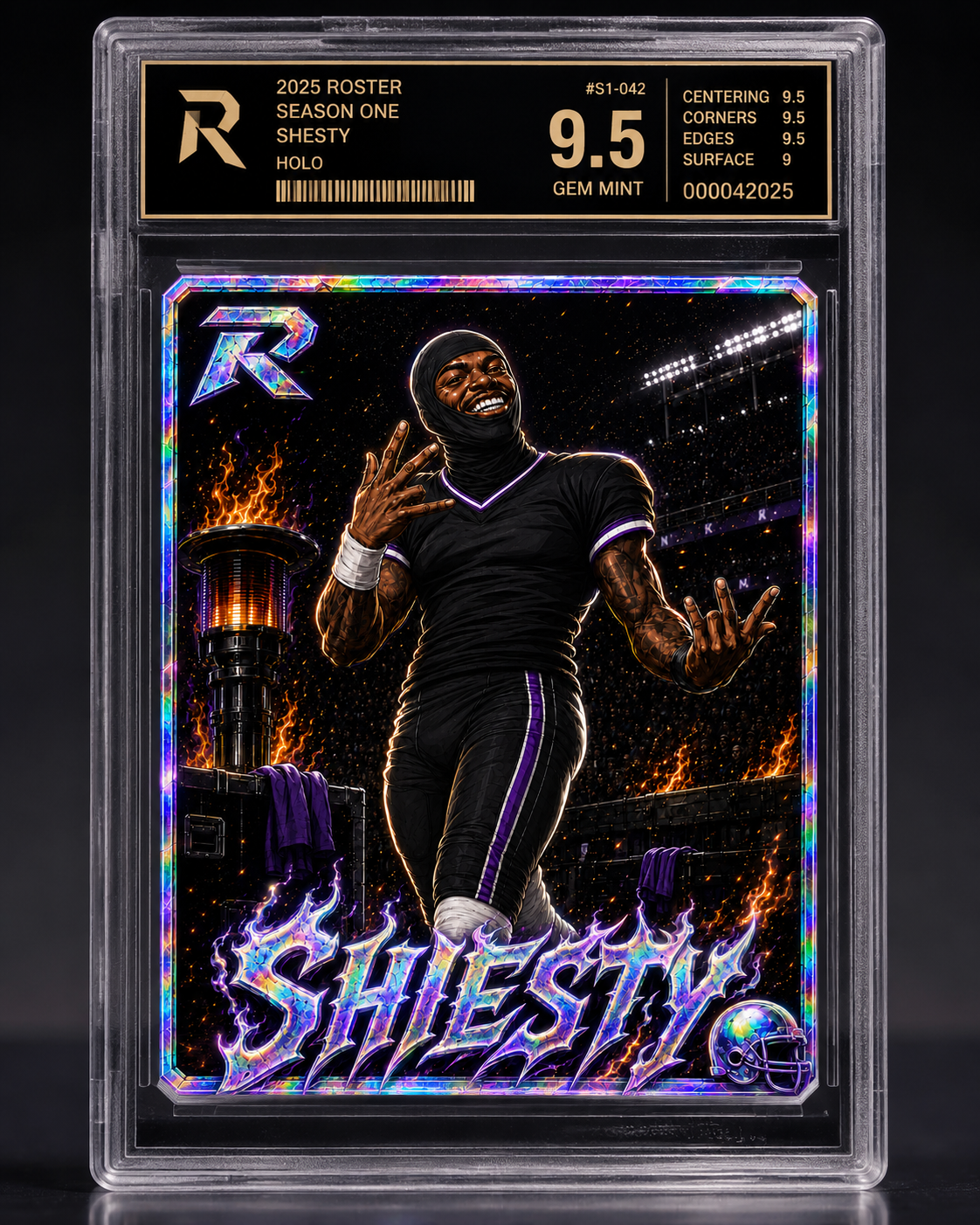Roster · The Pilot League — SHIESTY graded holo, vaulted & redeemable