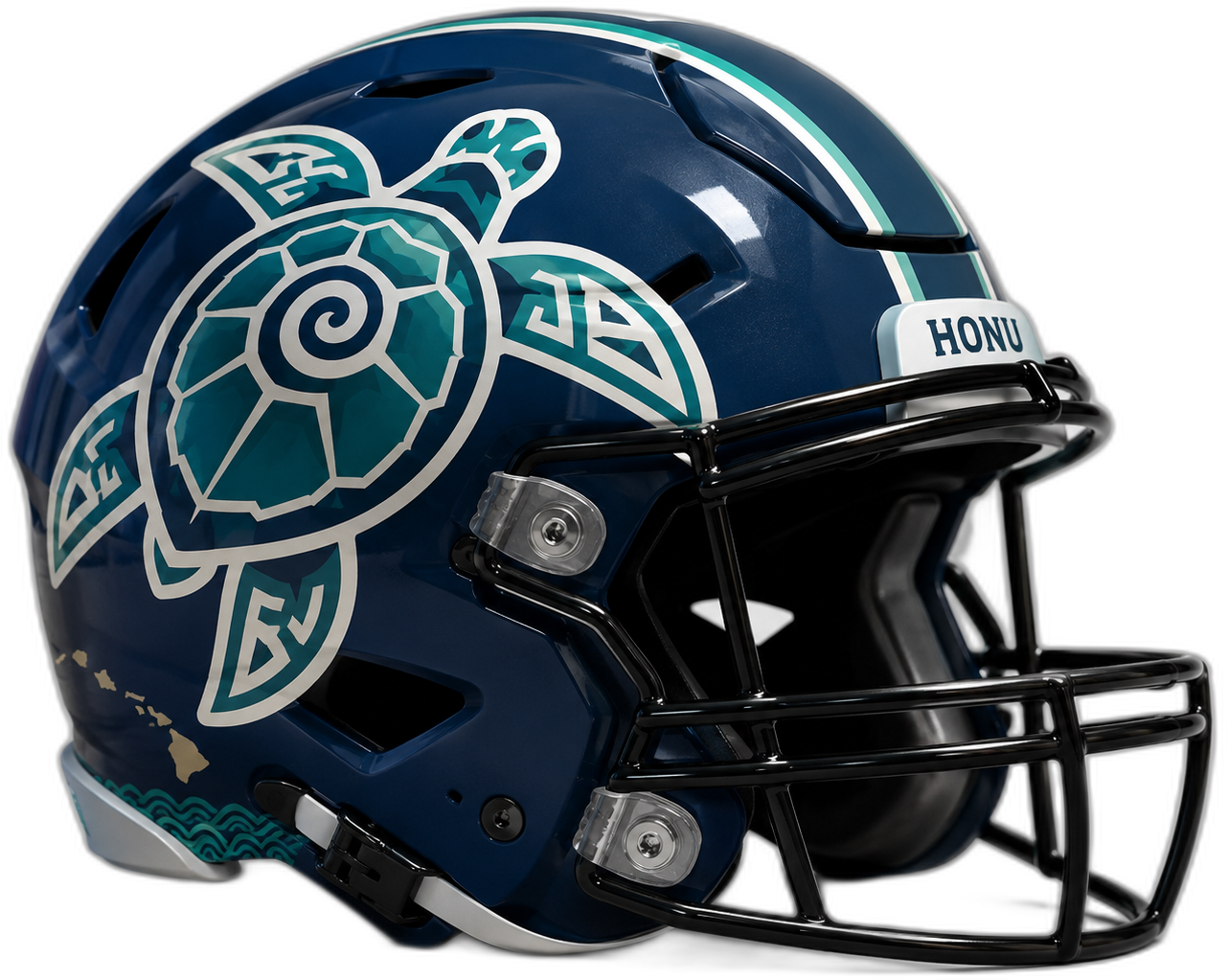 Honolulu Honu helmet